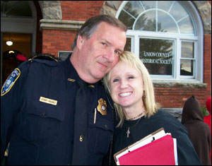Chief Carroll and Colleen